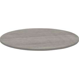 Lorell Weathered Charcoal Round Conference Table