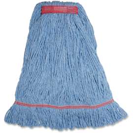 Genuine Joe GJOLBL1B, Narrow Band Large Mophead, 1 Each, Blue
