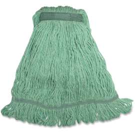 Genuine Joe Narrow Band Medium Mophead, Green, GJOMGR1BEA