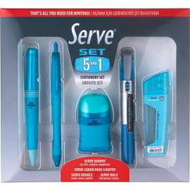So-Mine Serve 5 in 1 Stationery Set, 1 Each