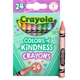 Colors of Kindness Crayons, Assorted, 24/Pack
