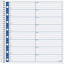 Adams Voice Mail Log Book