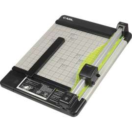 Carl Mfg Heavy-Duty Metal Base 12" Paper Trimmer