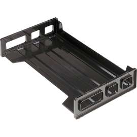 Officemate Black Side-Loading Desk Trays
