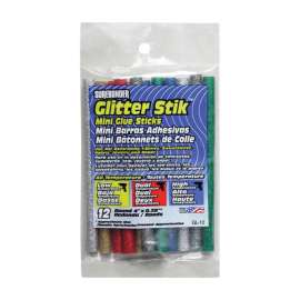 Surebonder 0.3 in. D X 4 in. L Glitter Glue Sticks Assorted Colors 12 pk