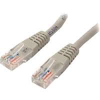 StarTech.com 15 ft Gray Molded Cat5e UTP Patch Cable