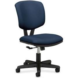 Volt Series Task Chair, Supports up to 250 lbs., Navy Seat/Navy Back, Black Base