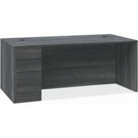 HON 10500 H105898L Pedestal Desk, 3 x Box, File Drawer(s) Left Side