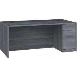 HON 10500 H105895R Pedestal Desk, 3 x Box, File Drawer(s) Right Side