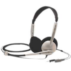 Koss CS100 Binaural Headset, Wired Connectivity, Stereo, Over-the-head
