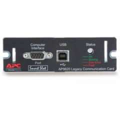 APC by Schneider Electric Legacy Communications SmartSlot Card, 1 x USB 2.0, 1 x DB-9 Serial
