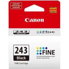 Canon PG-243 Original Inkjet Ink Cartridge, Black Pack, 180 Pages