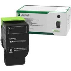 Lexmark Unison Original Extra High Yield Laser Toner Cartridge, Black, 1 Each, 8500 Pages