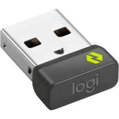 Logitech Logi Bolt Wi-Fi Adapter for Desktop Computer/Notebook/Mouse/Keyboard, USB Type A, External