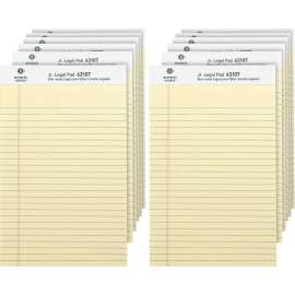Bus. Source Micro-Perforated Legal Ruled Pads