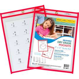 C-Line Reusable Dry-erase Pocket