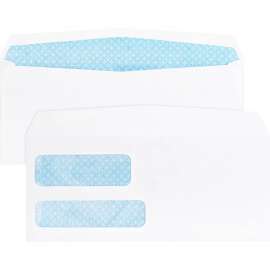 Bus. Source No. 9 Double Window Invoice Envelopes