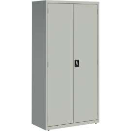 Lorell Fortress Steel Light Gray Storage Cabinet