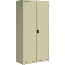 Lorell Fortress Steel Putty Storage Cabinet