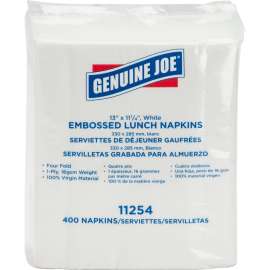 Genuine Joe White Lunch Napkins