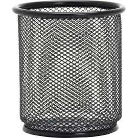 Lorell Black Mesh Pencil Cup Holder