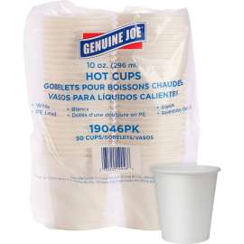 Genuine Joe Polyurethane-lined Disposable Hot Cups