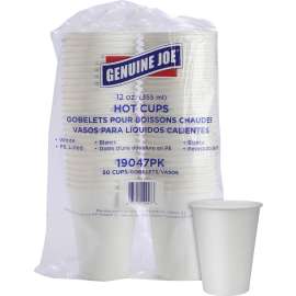 Genuine Joe Polyurethane-lined Disposable Hot Cups