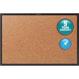 Classic Series Cork Bulletin Board, 96x48, Black Aluminum Frame