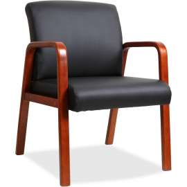 Lorell Solid Wood Frame Guest Chair