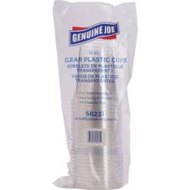 Genuine Joe Clear Plastic Cups