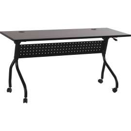 Lorell Espresso/Silver Training Table