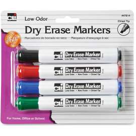 Charles Leonard Chisel Tip Dry Erase Markers