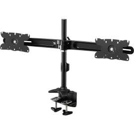 Amer AMR2C32 Clamp Mount for LCD Monitor, TAA Compliant, 2 Display(s) Supported, 32" Screen Support, 33.07 lb Load Capacity
