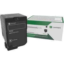 Lexmark Original High Yield Laser Toner Cartridge, Black, 1 Each, 25000 Pages