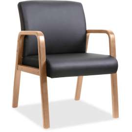 Lorell Solid Wood Frame Guest Chair