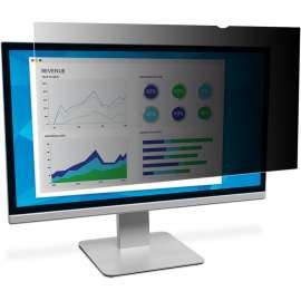 3M Privacy Filter Black, Matte, For 34" Widescreen LCD Monitor, 21:9, Scratch Resistant, Fingerprint Resistant, Dust Resistant, Anti-glare