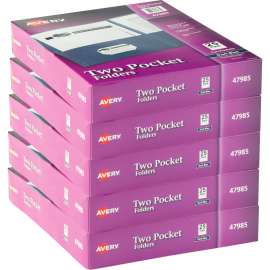 Avery Two-Pocket Folders 
