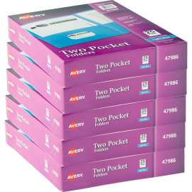 Avery Two-Pocket Folders 