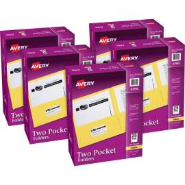 Avery Two-Pocket Folders 