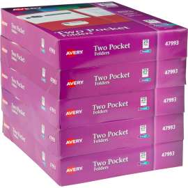 Avery Two-Pocket Folders 