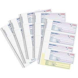 Adams Spiral-bound 2-part Receipt Book