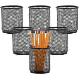 Lorell Black Mesh Pencil Cup Holder