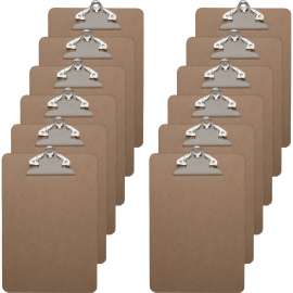Bus. Source Standard Metal Clip Clipboard