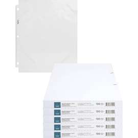 Bus. Source Top-Loading Poly Sheet Protectors