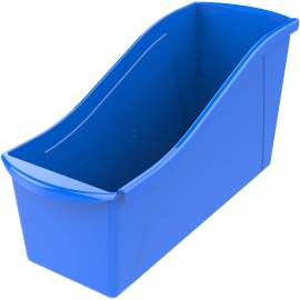 Large Book Bin, Blue