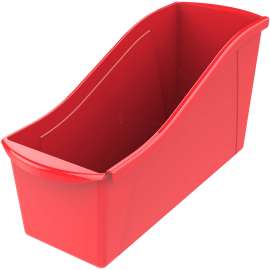 Large Book Bin, Red