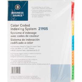 Bus. Source A-Z Tab TOC Index Dividers