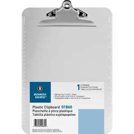 Bus. Source Spring Clip Plastic Clipboard