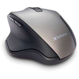 Verbatim Silent Ergonomic Wireless Blue LED Mouse