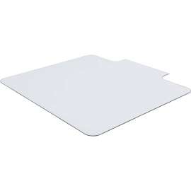 Lorell Glass Chairmat with Lip
